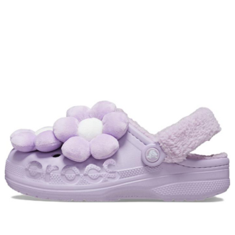 Crocs (WMNS) Baya gevoerde fuzz strap singles day “paars wit” 209234-90H
