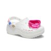 Crocs (WMNS) Baya Midsummer Platform Clogs “Wit Roze” 210091-1LI