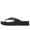 Crocs (WMNS) Baya Platform Cut Out Detail Flip Flops “Zwart” 208395-001