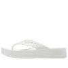 Crocs (WMNS) Baya Platform Flip-Flops “Wit” 208395-100
