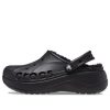 Crocs (WMNS) Baya Platform Gevoerde Klompsandalen “Zwart” 208708-001