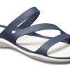 Crocs (WMNS) Blauw-Witte Sandalen “Blauw-Wit” 203998-462