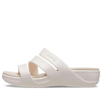 Crocs (WMNS) Boca Strappy Wedge Sandalen “Wit” 207434-159