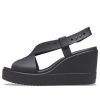 Crocs (WMNS) Brooklyn Cozy antislip zwarte sportsandalen 206222-060