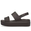 Crocs (WMNS) Brooklyn Croco Low Espresso Sandaal “Bruin” 208585-206