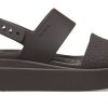 Crocs (WMNS) Brooklyn Croco Low Espresso Sandaal “Bruin” 208585-206