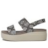 Crocs (WMNS) Brooklyn Dikke Zool Casual Sandalen Grijs 206453-93T