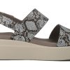Crocs (WMNS) Brooklyn Dikke Zool Casual Sandalen Grijs 206453-93T