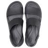 Crocs (WMNS) Brooklyn dikke zool casual zwarte sandalen 206453-060
