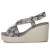 Crocs (WMNS) Brooklyn dikke zool grijze sandalen “Grijs” 206222-93T