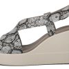 Crocs (WMNS) Brooklyn dikke zool grijze sandalen “Grijs” 206222-93T