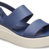 Crocs (WMNS) Brooklyn dikke zool sandalen blauwgrijs “Blue Grey” 206453-46K