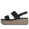 Crocs (WMNS) Brooklyn dikke zool zwarte sandalen “Zwart” 206453-07H