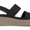 Crocs (WMNS) Brooklyn dikke zool zwarte sandalen “Zwart” 206453-07H