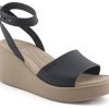 Crocs (WMNS) Brooklyn enkelband sleehak sandalen “Zwart Beige” 209406-07H