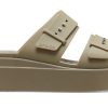 Crocs (WMNS) Brooklyn lage sleehak sandaal “Beige” 207431-260