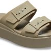 Crocs (WMNS) Brooklyn lage sleehak sandaal “Beige” 207431-260