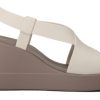 Crocs (WMNS) Brooklyn lichtgewicht cementgrijze sandalen “Grijs” 206222-16T
