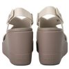 Crocs (WMNS) Brooklyn lichtgewicht cementgrijze sandalen “Grijs” 206222-16T