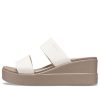 Crocs (WMNS) Brooklyn lichtgewicht Mushroom Gray sandalen 206219-16T