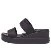 Crocs (WMNS) Brooklyn lichtgewicht zwarte sandalen 206219-060