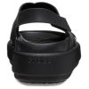 Crocs (WMNS) Brooklyn Luxe Cross Strap “Zwart” 209407-060