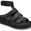 Crocs (WMNS) Brooklyn Luxe Gladiator Sandalen “Zwart” 209557-060