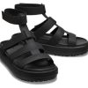 Crocs (WMNS) Brooklyn Luxe Gladiator Sandalen “Zwart” 209557-060