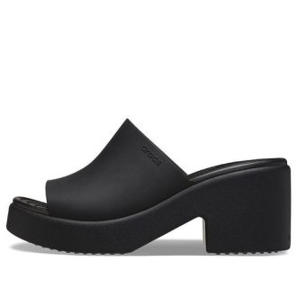 Crocs (WMNS) Brooklyn Slide Heels “Zwart” 209408-060