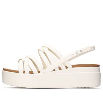 Crocs (WMNS) Brooklyn Strappy Witte Sandalen 206751-159