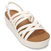 Crocs (WMNS) Brooklyn Strappy Witte Sandalen 206751-159