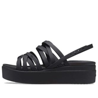 Crocs (WMNS) Brooklyn Strappy Zwarte Sandalen 206751-001