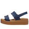 Crocs (WMNS) Brooklyn Woven Wedge Sandalen “Blauwbruin” 209977-410