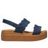 Crocs (WMNS) Brooklyn Woven Wedge Sandalen “Blauwbruin” 209977-410