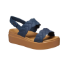 Crocs (WMNS) Brooklyn Woven Wedge Sandalen “Blauwbruin” 209977-410