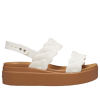 Crocs (WMNS) Brooklyn Woven Wedge Sandalen “Wit Bruin” 209977-0WV