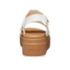 Crocs (WMNS) Brooklyn Woven Wedge Sandalen “Wit Bruin” 209977-0WV