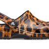 Crocs (WMNS) Classic clog animal Print Beach Casual Sandals Leopard print 206676-90L