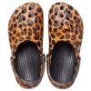Crocs (WMNS) Classic clog animal Print Beach Casual Sandals Leopard print 206676-90L