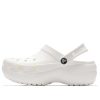 Crocs (WMNS) Classic Clog clouds Retro Beach Shoe Wit 206750-100