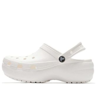 Crocs (WMNS) Classic Clog clouds Retro Beach Shoe Wit 206750-100