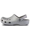 Crocs (WMNS) Classic Clog Crocs Zilveren Sandalen 205942-040