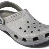 Crocs (WMNS) Classic Clog Crocs Zilveren Sandalen 205942-040