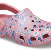 Crocs (WMNS) Classic Clog Liberty London Beach Roze Sandalen 206447-9A5