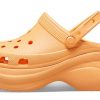 Crocs (WMNS) Classic Clog Retro Crocs dikke zool oranje kleine walvis sandalen 206302-801