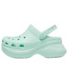 Crocs (WMNS) Classic Clog Retro dikke zool sandalen mintgroen 206302-3TI
