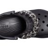 Crocs (WMNS) Classic Clog Retro Sandalen Zwart Zilver 206662-067