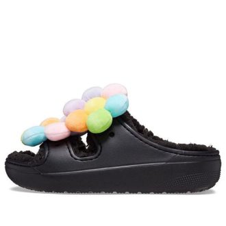 Crocs (WMNS) Classic Cozy Daisy Clogs “Zwart Multi” 209240-001
