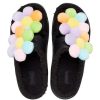 Crocs (WMNS) Classic Cozy Daisy Clogs “Zwart Multi” 209240-001