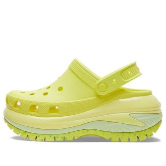 Crocs (WMNS) Classic Crush Clogs “Fluorescerend Groen” 207988-76M
